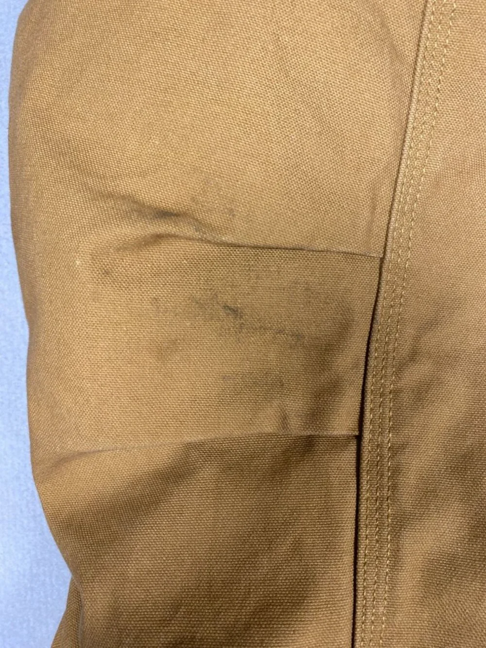 Berne Mens Tan Work Jacket XL Regular Cotton Shell Corduroy Collar Insulated